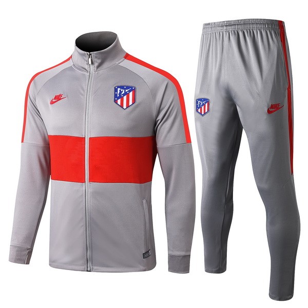 Chandal Del Atletico Madrid 2019-2020 Gris Rojo